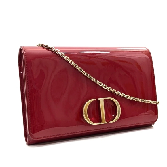 ✨️💎Authentic Christian Dior 30 Montaigne patent leather pouch - Picture 12 of 16